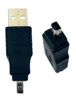 Переходник шт.USB AM-MINI 4P высокий