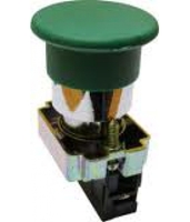Кнопка пусковая без фиксации XB2-BC31 зеленая (грибок)