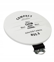 Антенна наружная DVB-T ANT0009 белый круг
