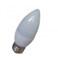 Светодиодная лампа E27 LM322 4,2W 6500K C37свечка