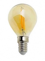Лампа светодиодная (Эдисона) E14 2W 2200K шарик