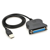 Преобразователь USB - LPT (DB-25) кабель