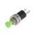 Кнопка металл PBS-10B без фиксации на замык.зеленая