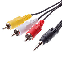 Шнур шт.3,5мм 4 поля -3RCA  3м