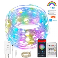 Светодиодная RGB гирлянда 50LED Bluetooth