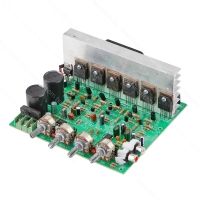 Усилитель НЧ 2х 200Вт+сабвуфер DX-213