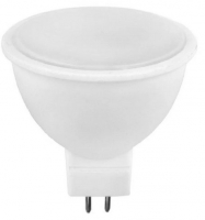 Светодиодная лампа G5.3 220V MR16 6W 5000K конус матовая