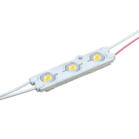 Светодиодный модуль 12V 3 LED теплый белый