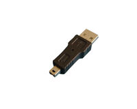 Переходник шт.USB AM-мини 4P узкий
