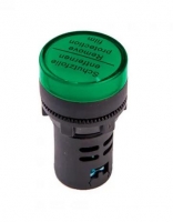 Индикатор светодиодный 22DS AC-DC 220В зеленый