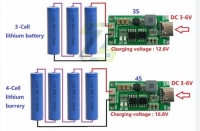 Контроллер заряда Li-Ion 18650х3 ток 2А вход Type-C
