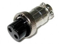 Гнездо BNC мини 2pin на кабель GX-16