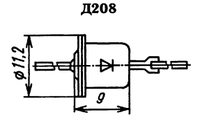 Диод Д211   0.4А 600В