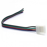 LED коннектор RGB 4pin с проводом на 1 разъем