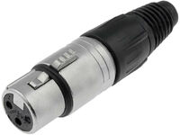 Гнездо XLR (CANON) на кабель прямой HQ