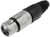 Гнездо XLR (CANON) на кабель прямой HQ